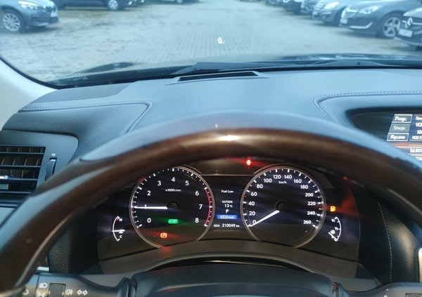 Lexus GS cena 91999 przebieg: 210000, rok produkcji 2014 z Jelenia Góra małe 781